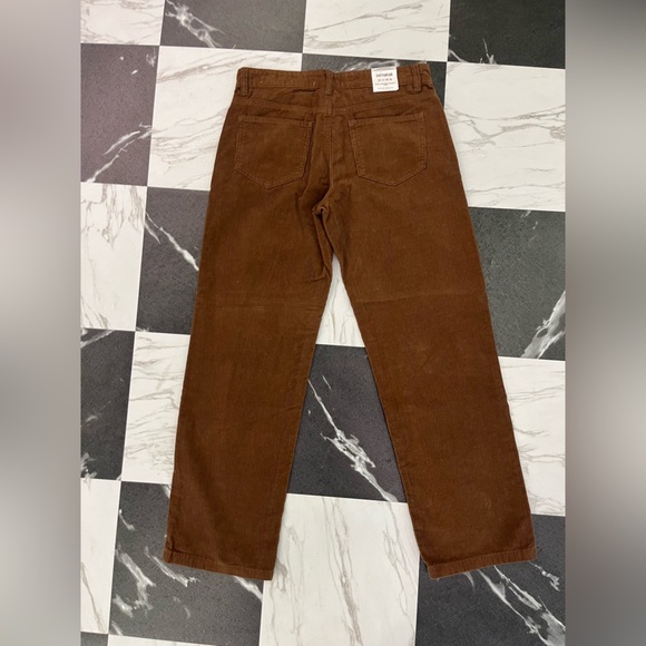 NWT Cotton On Brown Cord Low Rise Straight Jean Size 6 - Picture 6 of 7